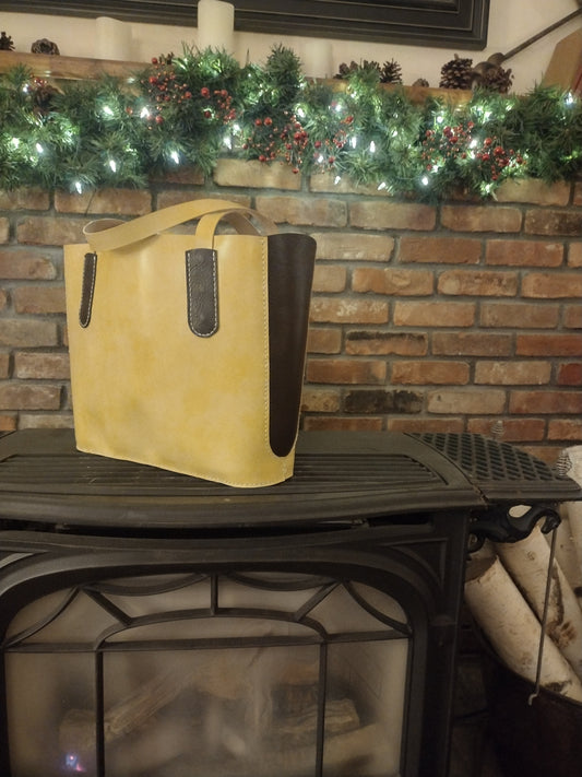 BASIC LEATHER TOTE